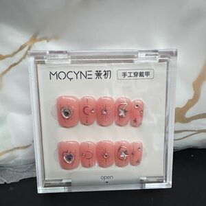 Mocyne Pink Nail Art Set